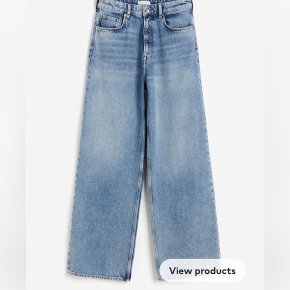 H&M wide regular jeans - Picture 3 of 6
